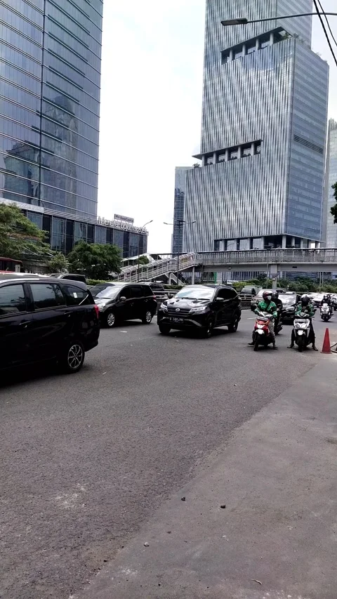 Street in indonesia Stock Footage 206487239