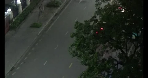 Street with intersection in Capital Hue Stock Footage 304472837