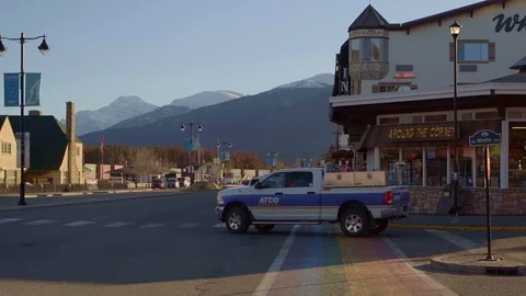 The street of Jasper Town Stock Footage 107187034