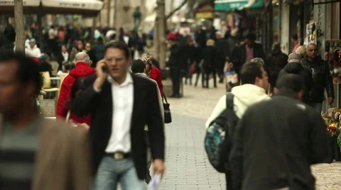 Street of Jerusalem 3 Stock Footage 49700451