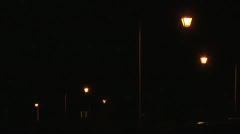 Street lamp 03 Stock Footage 12503668