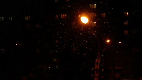 Street lamp. Stock Footage 122386143