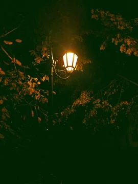 Street lamp light Stock Photos