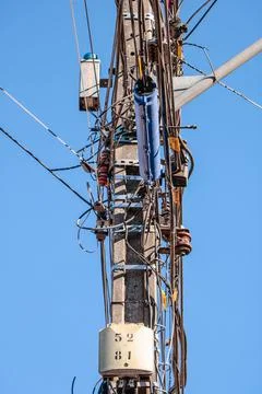 Street lamp post Foto stock