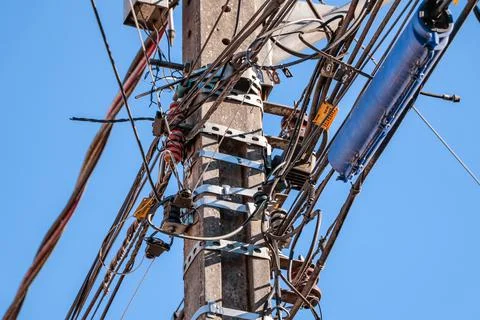 Street lamp post Stock Photos