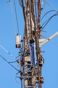 Street lamp post Foto stock