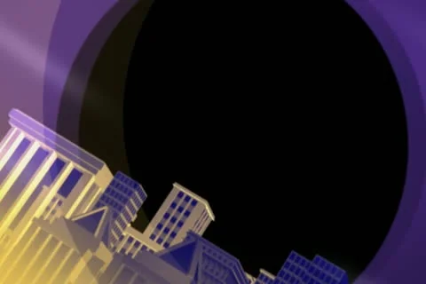 Street Level Overlay Stock Footage 10873526