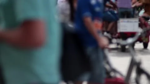 Street life Stock Footage 40854749