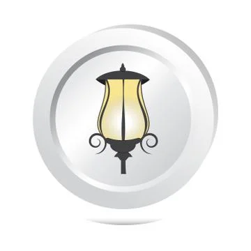 Street light button Stock-Illustration