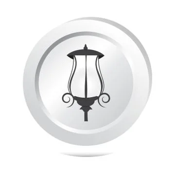 Street light button Stock-Illustration