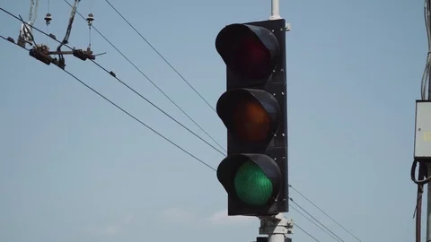 Street light. Stock Footage 77155430