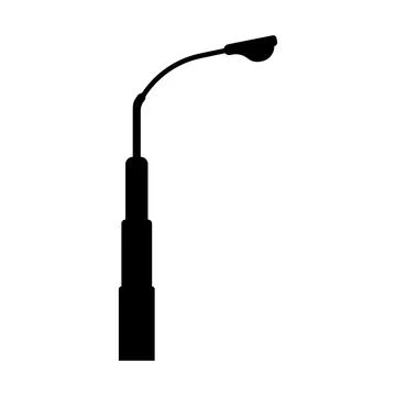 Street light icon vector Stock Illustration
