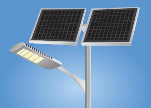 Street light Stock Illustration