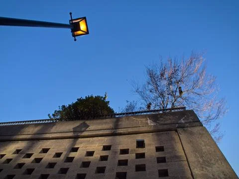 Street light lamp Stock Photos