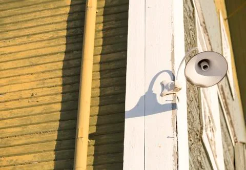 Street Light Missing Light Bulb Foto stock
