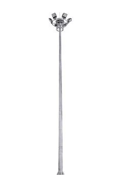 Street light pole isolated Stock Photos