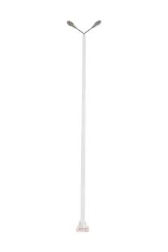 Street light pole isolated. Stock Photos
