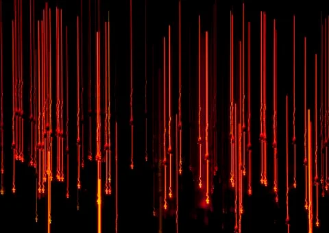 Street light streak Stock Photos