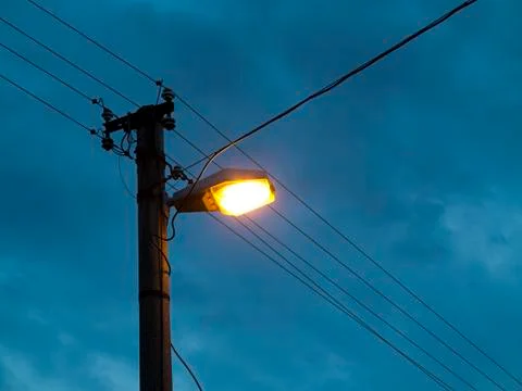 Street lighting Stock Photos