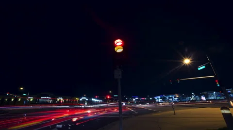 Street Lights 4k Video stock 47283061