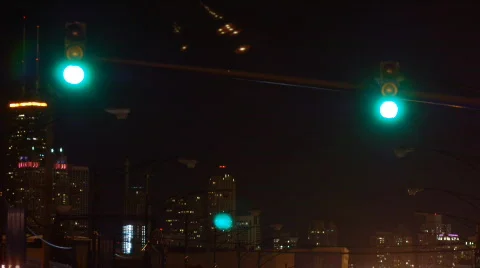 Street Lights Stock Footage 279218