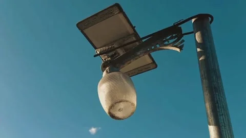 Street lights Video stock 245342181