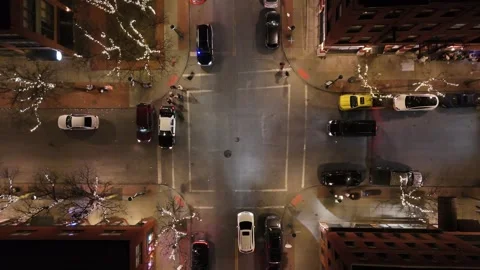 Street Lights Video stock 336010474