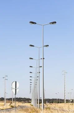 Street lights Stock Photos