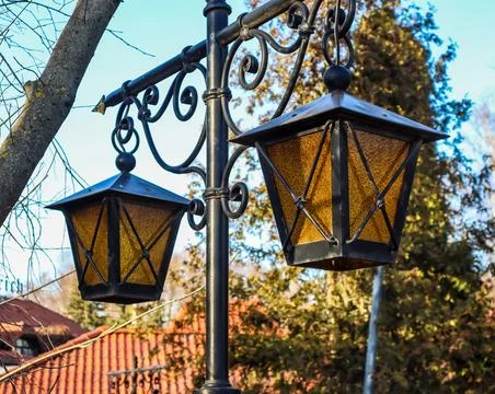 Street lights Foto stock