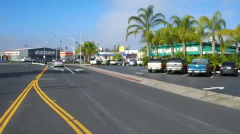 Street in Manteca, CA Stock Footage 45450776