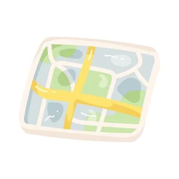 Street map Stock Illustration