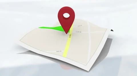 Street Map Marker Geography Concept Stock Footage 56065195