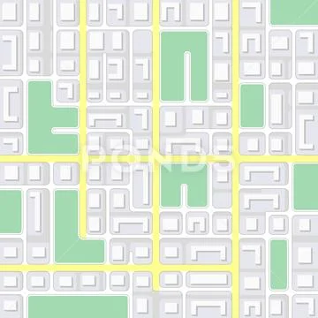 Street map. Navigation background Stock Illustration