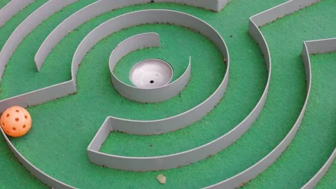Street Maze Game Stock Footage 226251312