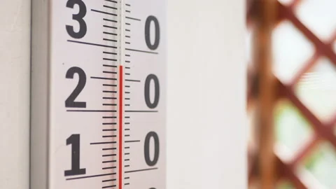 Street Mercury thermometer Stock Footage 102910362