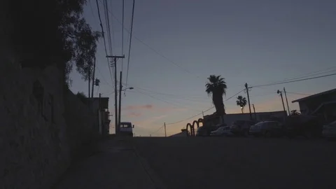 Street in Mexico Stock Footage 100567955