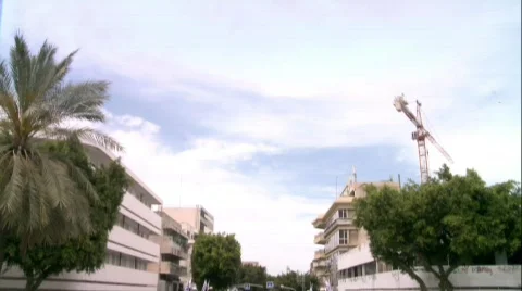 Street in the middle of a day Stock Footage 534935