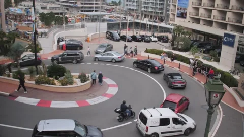 Street in Monaco Stock Footage 266824773