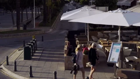 Street in Moraira Stock Footage 149744244