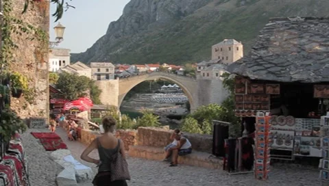 Street Mostar 2 動画素材 8656174