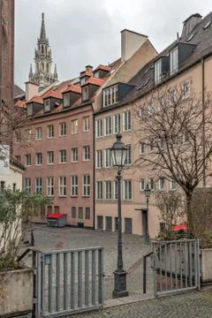 Street in Munich Stock Photos