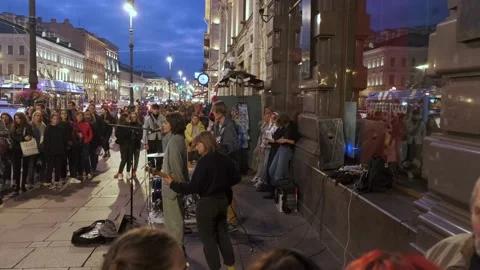 Street musicians Stock-Footage 161493890