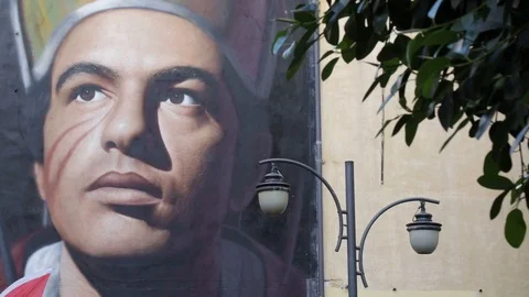 Street of naples Stock Footage 128448472