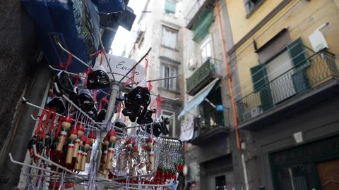 Street of Naples Stock Footage 128449016