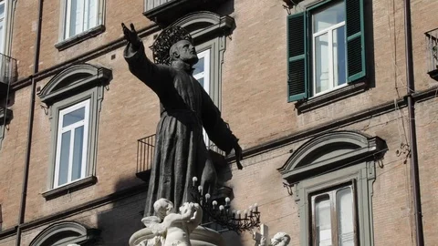 Street of Naples Stock Footage 128449039