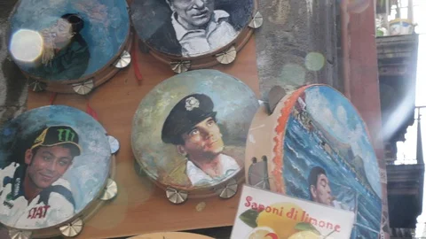 Street of Naples Video stock 128449104