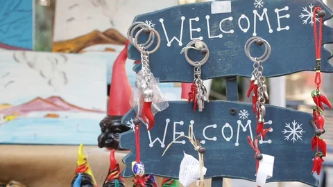 Street of Naples Stock Footage 128449160