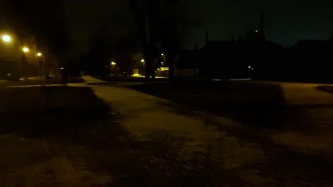Street at night Stockbeeldmateriaal 142845584