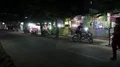 Street night scenery with traffic shops people in Labuan Bajo, Flores Indonesia 4k or 4k+ Resolution