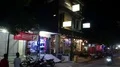Street night scenery with traffic shops people in Labuan Bajo, Flores Indonesia 4k or 4k+ Resolution
